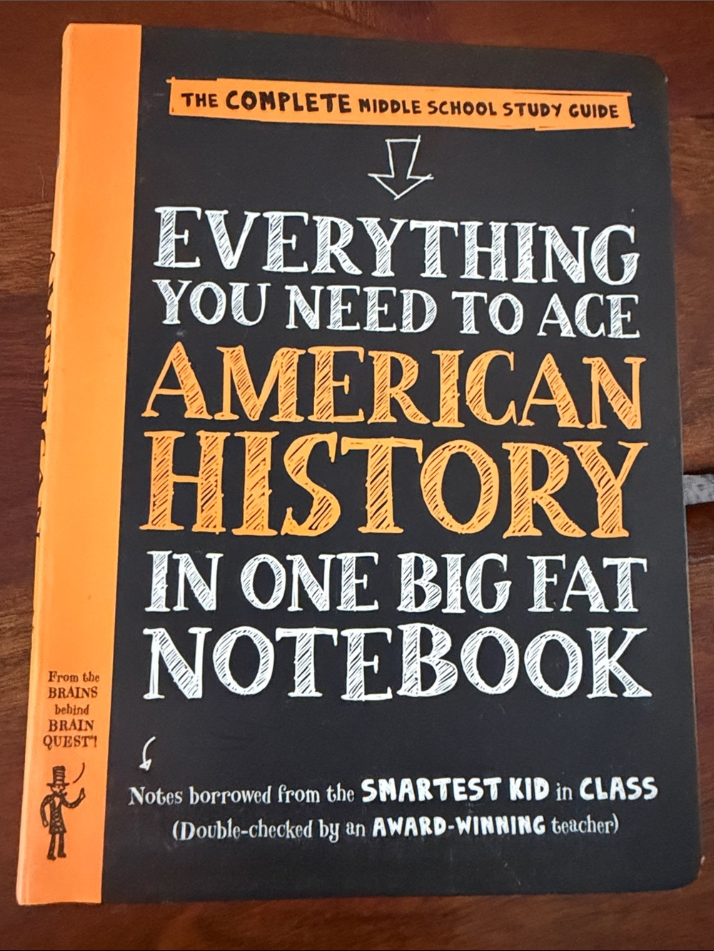 Everything You Need to Ace American History Notebook - Black & Orange